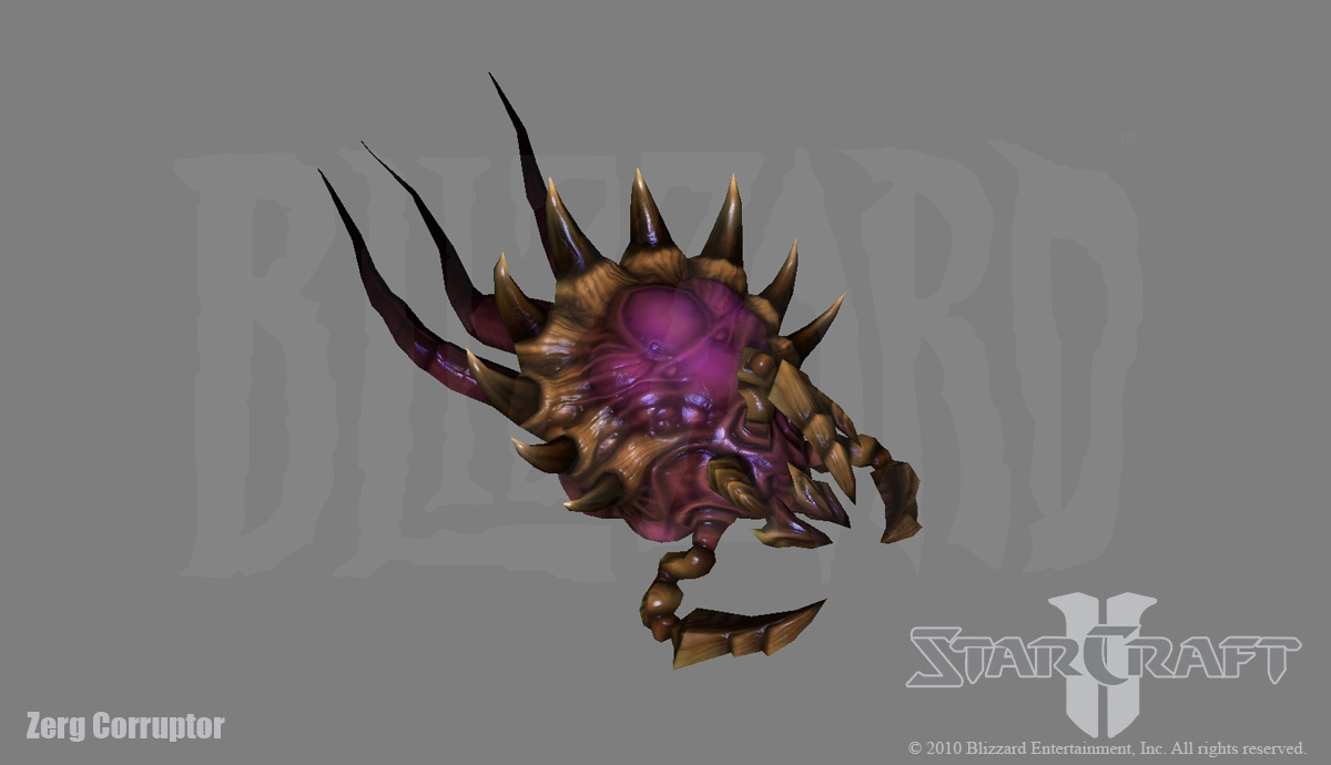 Starcraft 2: Zerg Corruptor