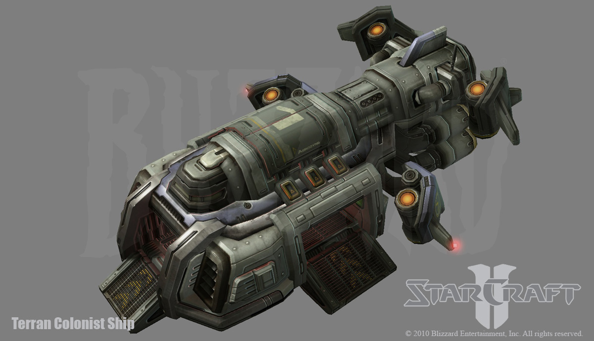 Starcraft 2: Colonist Ship