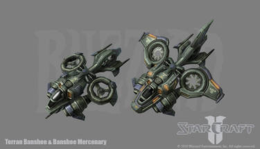 Starcraft 2: Terran Banshee