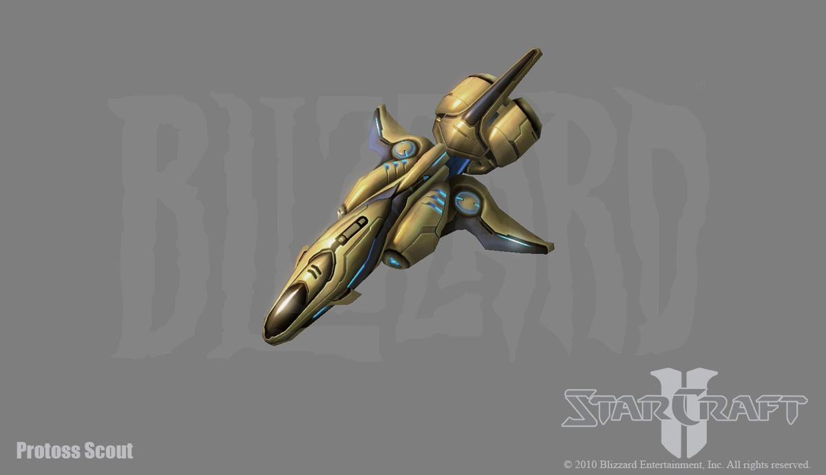 Starcraft 2: Protoss Scout