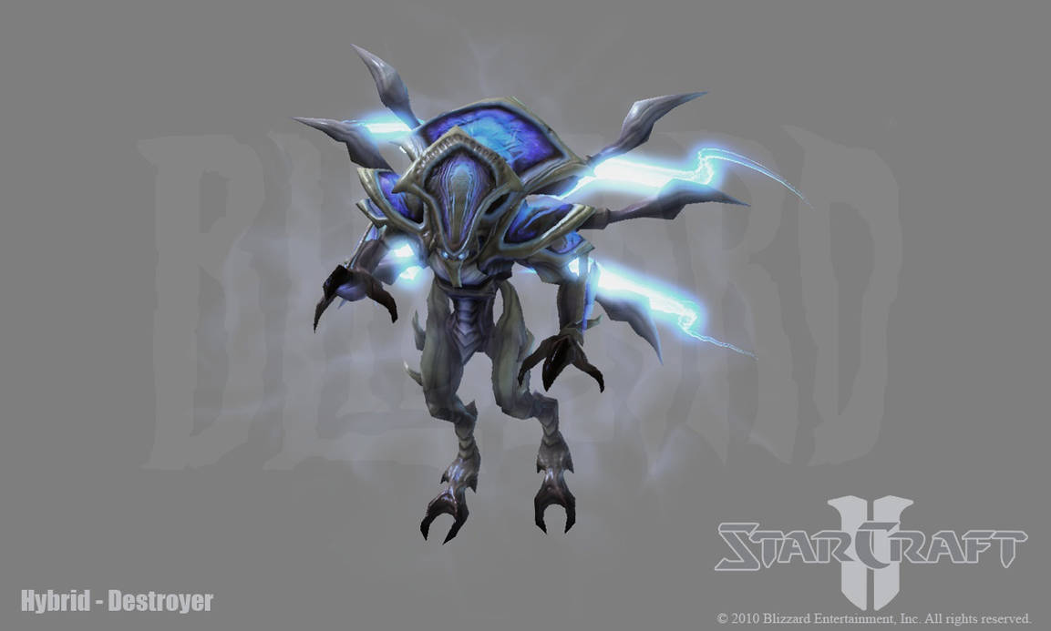 Starcraft 2 Hybrid Destroyer By Phillgonzo On Deviantart Starcraft 2 Hybrid Destroyer By Phillgonzo