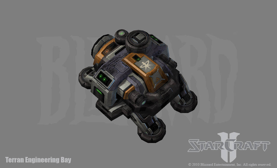 Scv Sc2 SC2: Terran Engineering Bay by Boarguts on DeviantArt