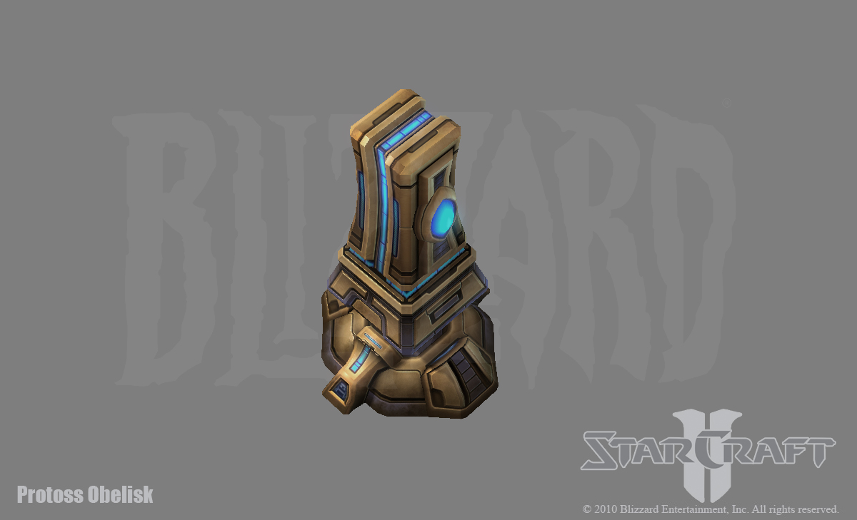 SC2: Protoss Obelisk by Boarguts on DeviantArt
