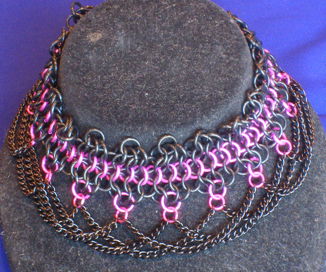 Girly Goth choker