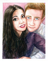 Commission : Julie and M-