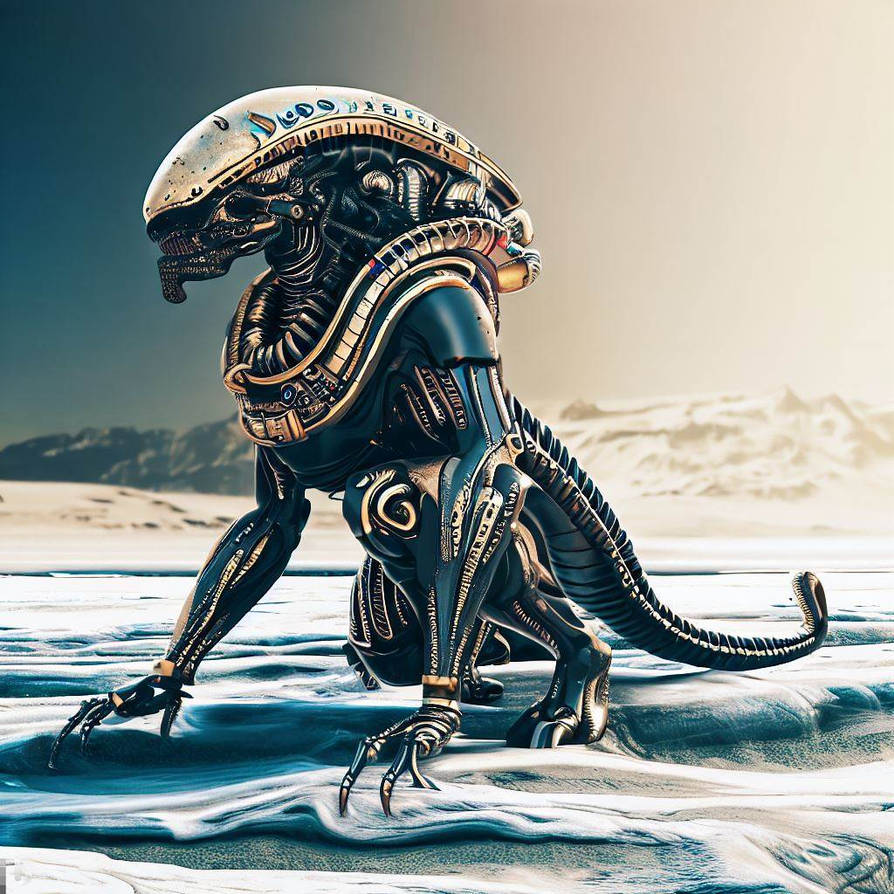 Xenomorph Egyptian by cohuatl09 on DeviantArt