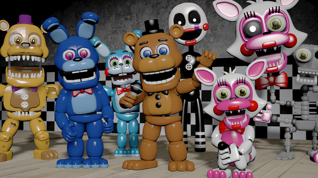 FNaF World By Fredbear246891 On DeviantArt fnaf-world-by-fredbear246891-on-deviantart