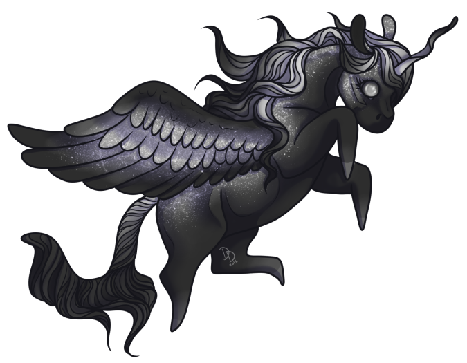 Vesper Chibi {comm} by DestrierDesigns