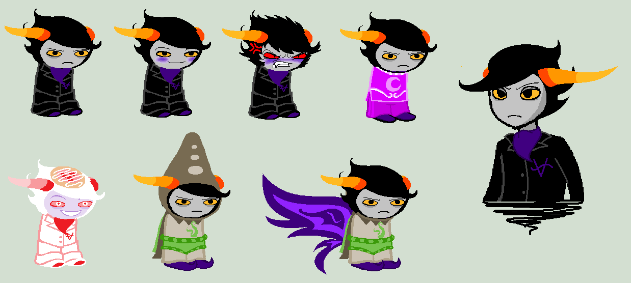Keiris Sprites by SavannaEGoth