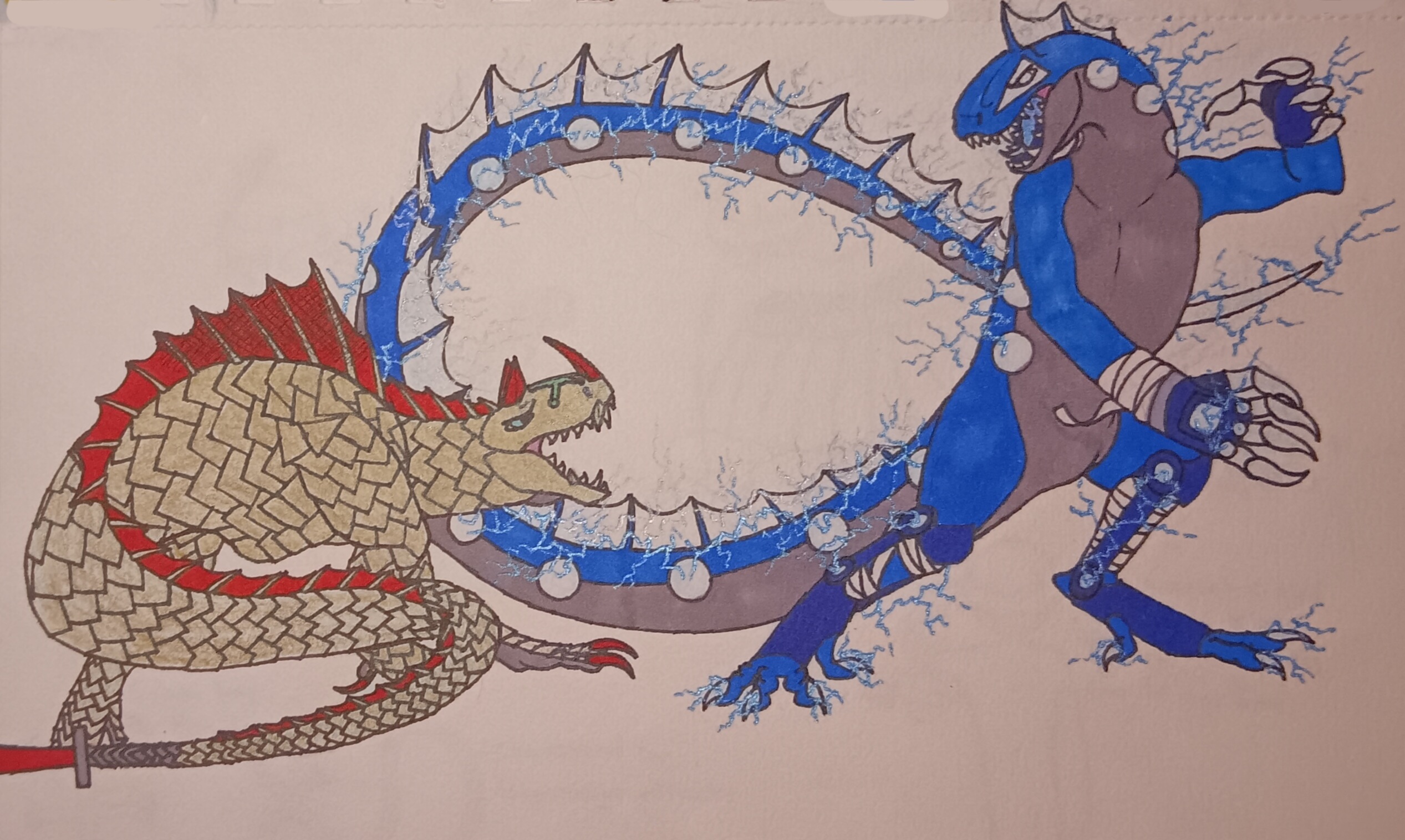 Sketchbook Page 438: Gildedguy VS Oxob