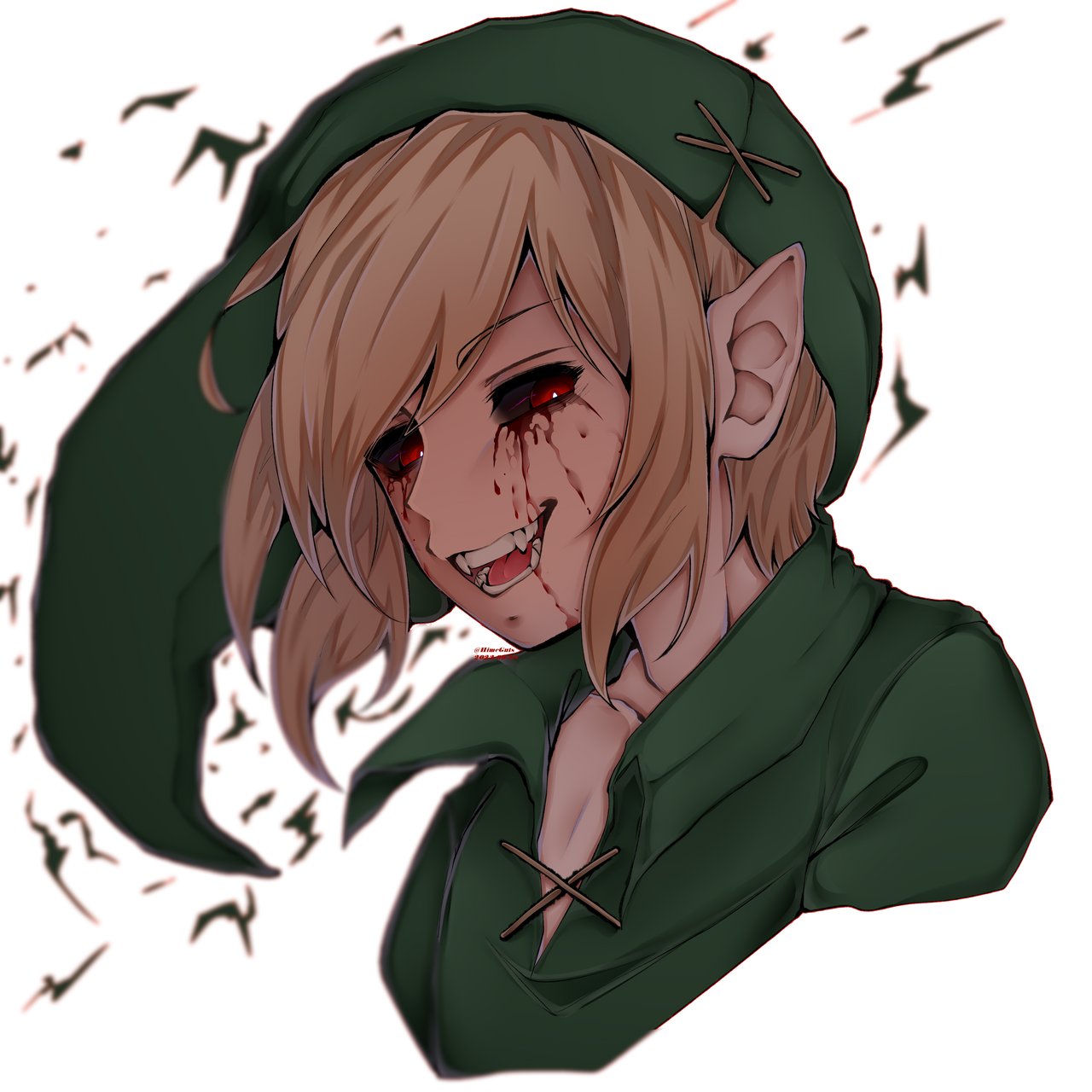 BEN DROWNED redraw by H1meGuts on DeviantArt