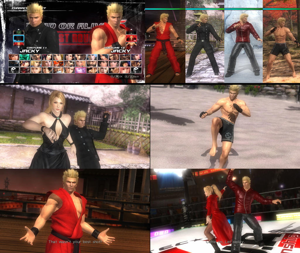 DOA 5 Last Round PC Jacky Bryant modding pack