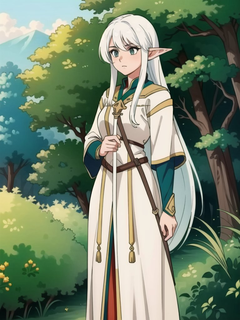 Elf Woman by PandaDiffusion on DeviantArt