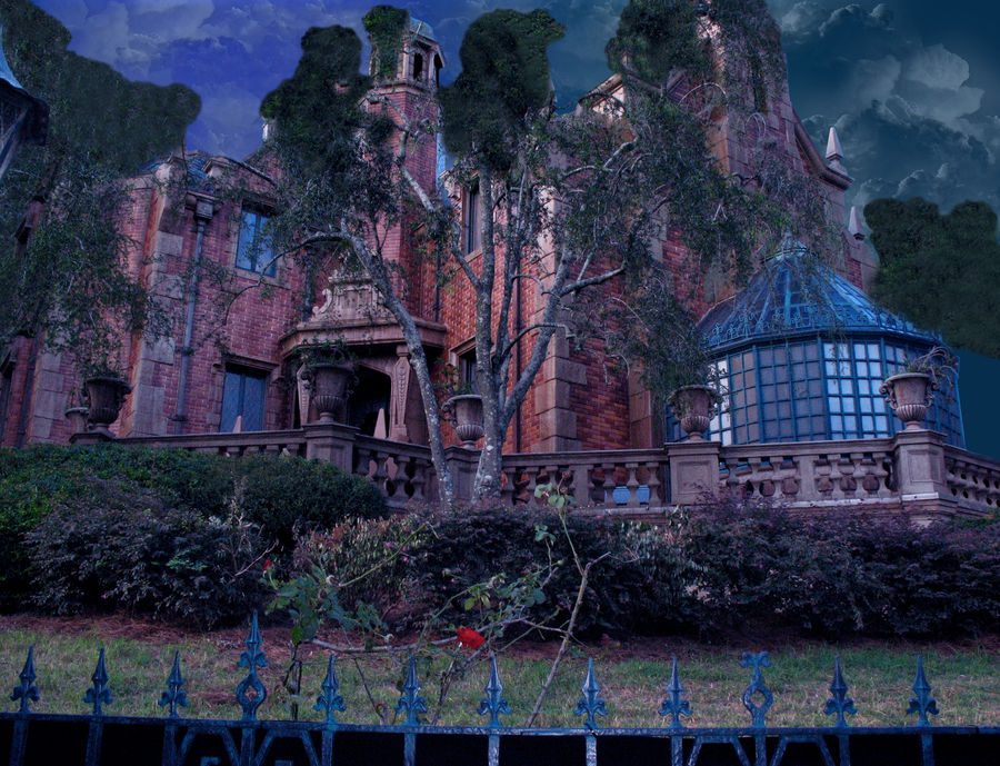 Haunted Mansion Background by WDWParksGal-Stock on DeviantArt