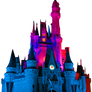 Castle in Pink + Blue BKG REM
