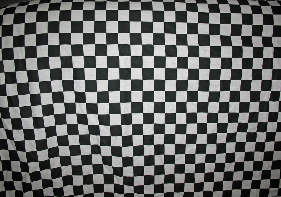 Fabric Texture B + W Checkered