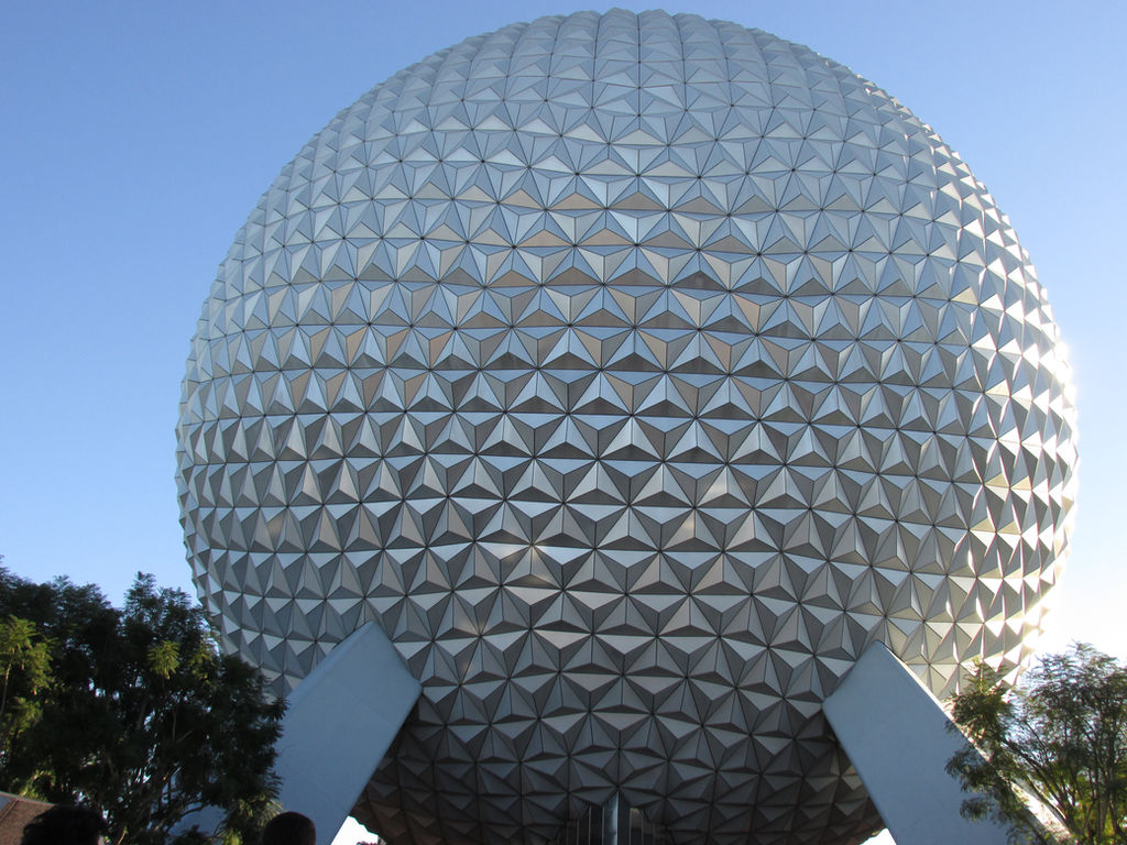 Spaceship Earth full view front