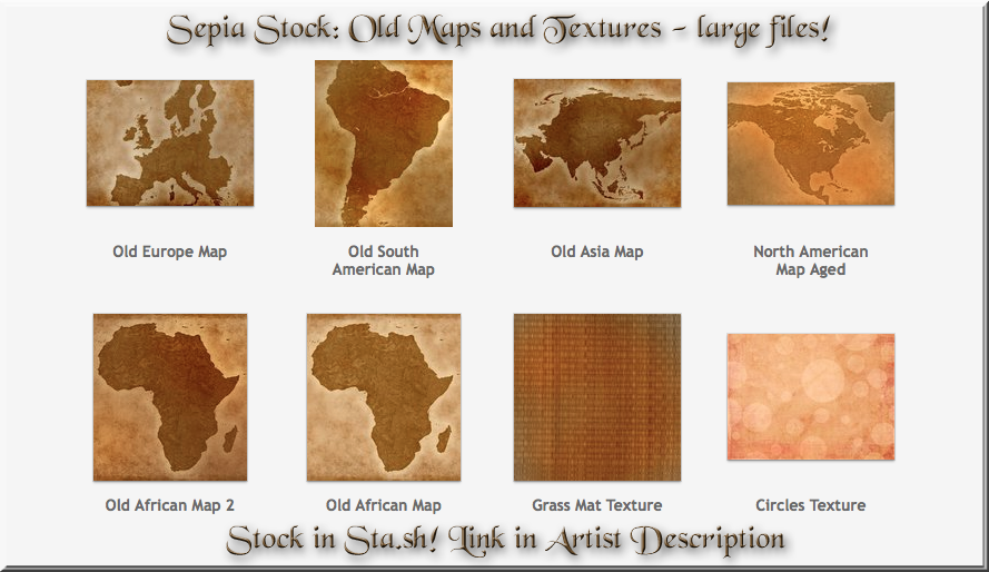 Sepia Stock Preview Pane - Folder in Sta.sh