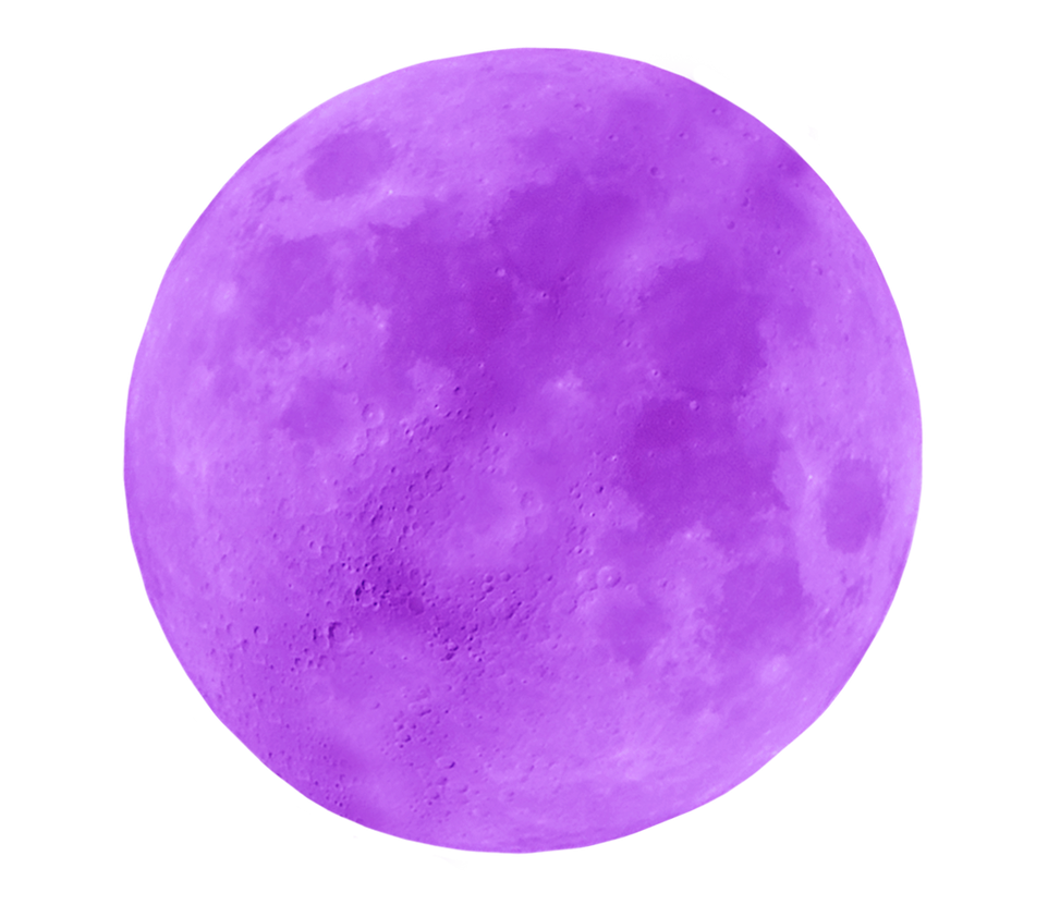 Bright Purple Moon