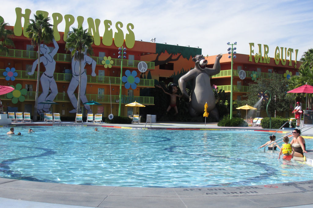 Pool Near the Lobby by WDWParksGal-Stock