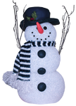 Snowman Clear-Cut Stock