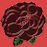 Red Rose Avatar, Icon or Graphic V2  FTU