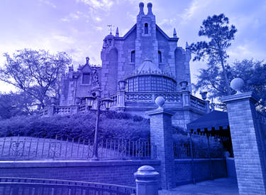 The Haunted Mansion, WDW With Overlay IMG 5009