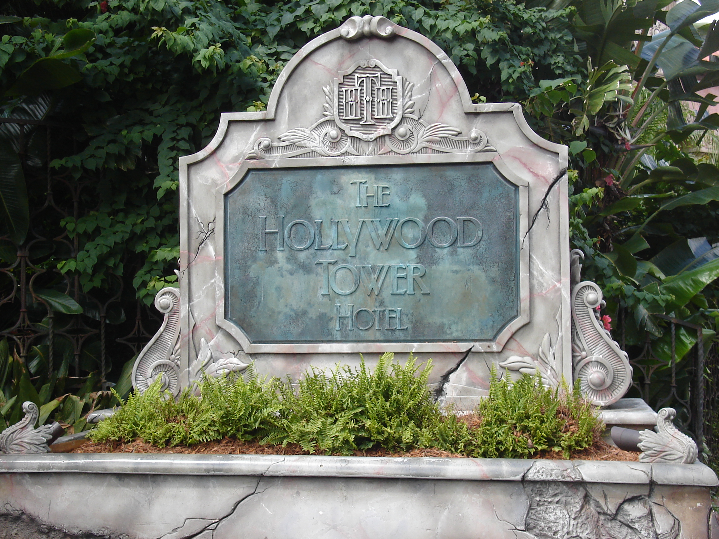 Sign Hollywood Tower of Terror