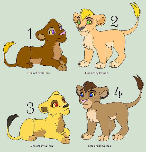 Cubs Adoptables - CLOSED -