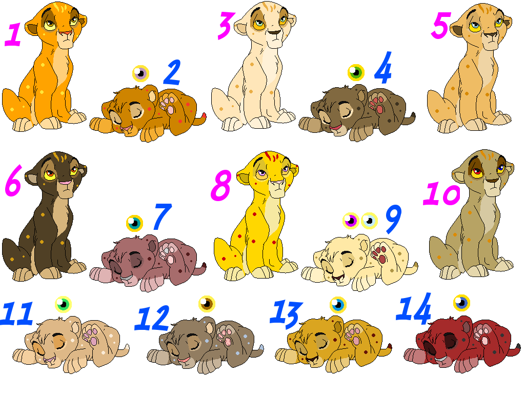 Cubs Adoptables 13 - CLOSED -