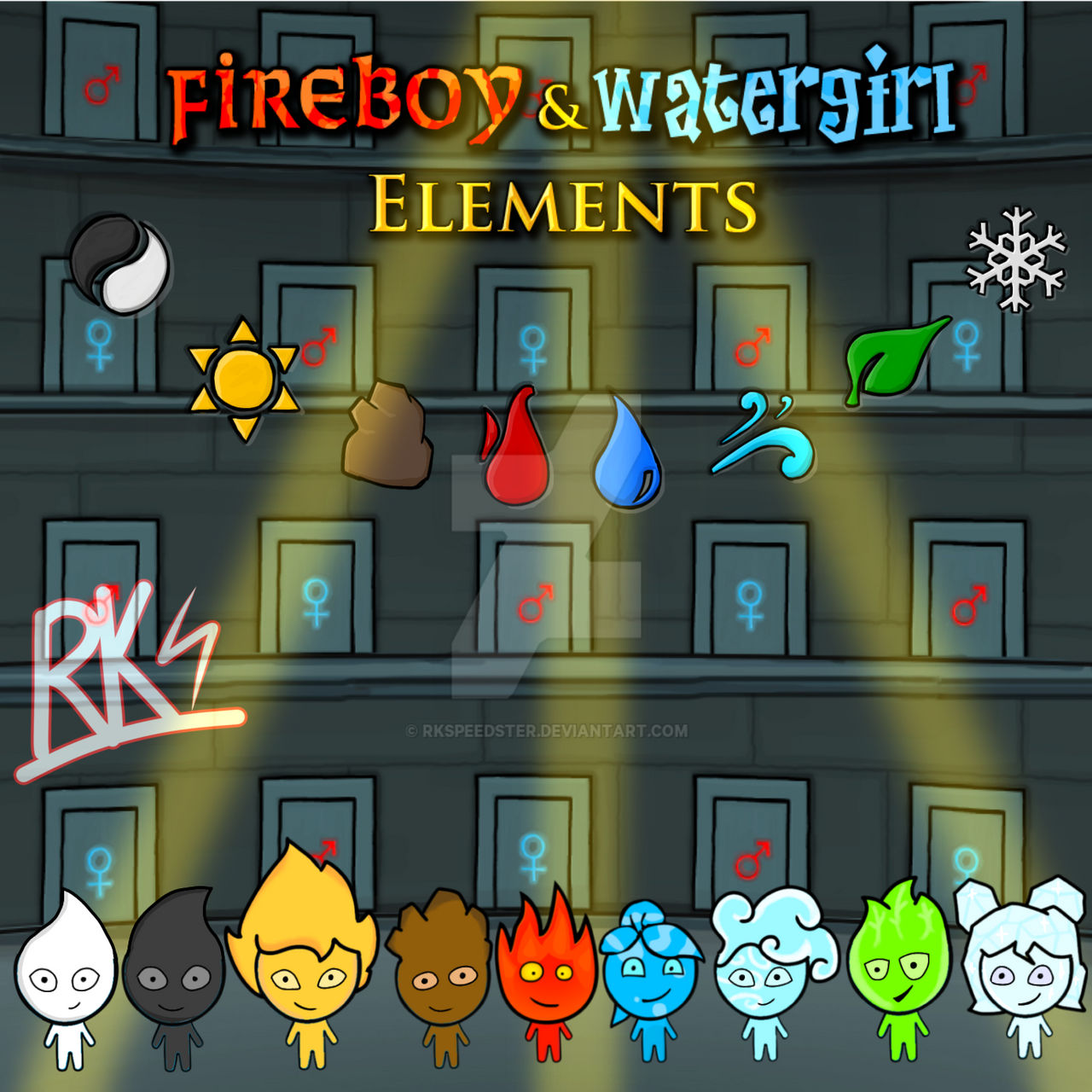 Fireboy and Watergirl 5: Elements - Free Play & No Download