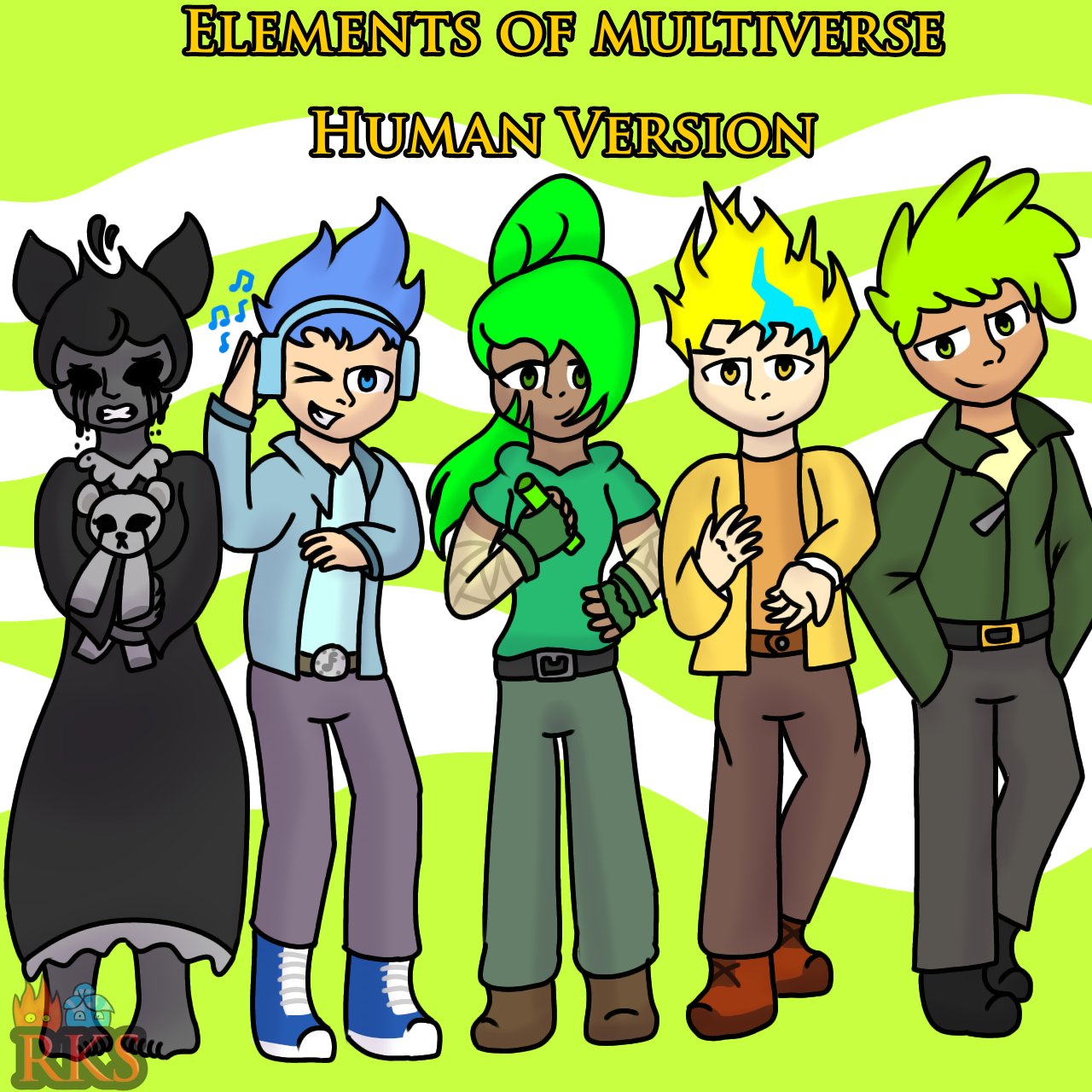 Elements of multiverse Human Version PT1 by RocKetSpeedster on DeviantArt