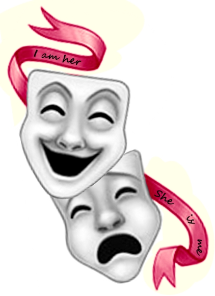 Theatre Masks Tattoo Design by HouseOfGimp on DeviantArt Theatre Masks Tattoo Design by HouseOfGimp on DeviantArt