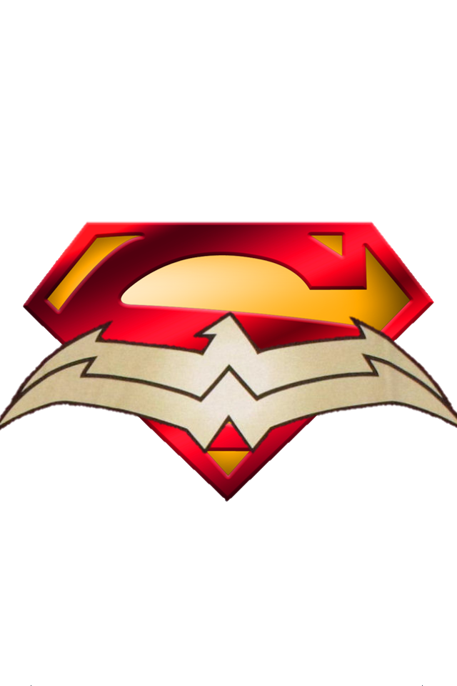 new 52 superman symbol and wonder woman symbol