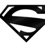 black superman symbol