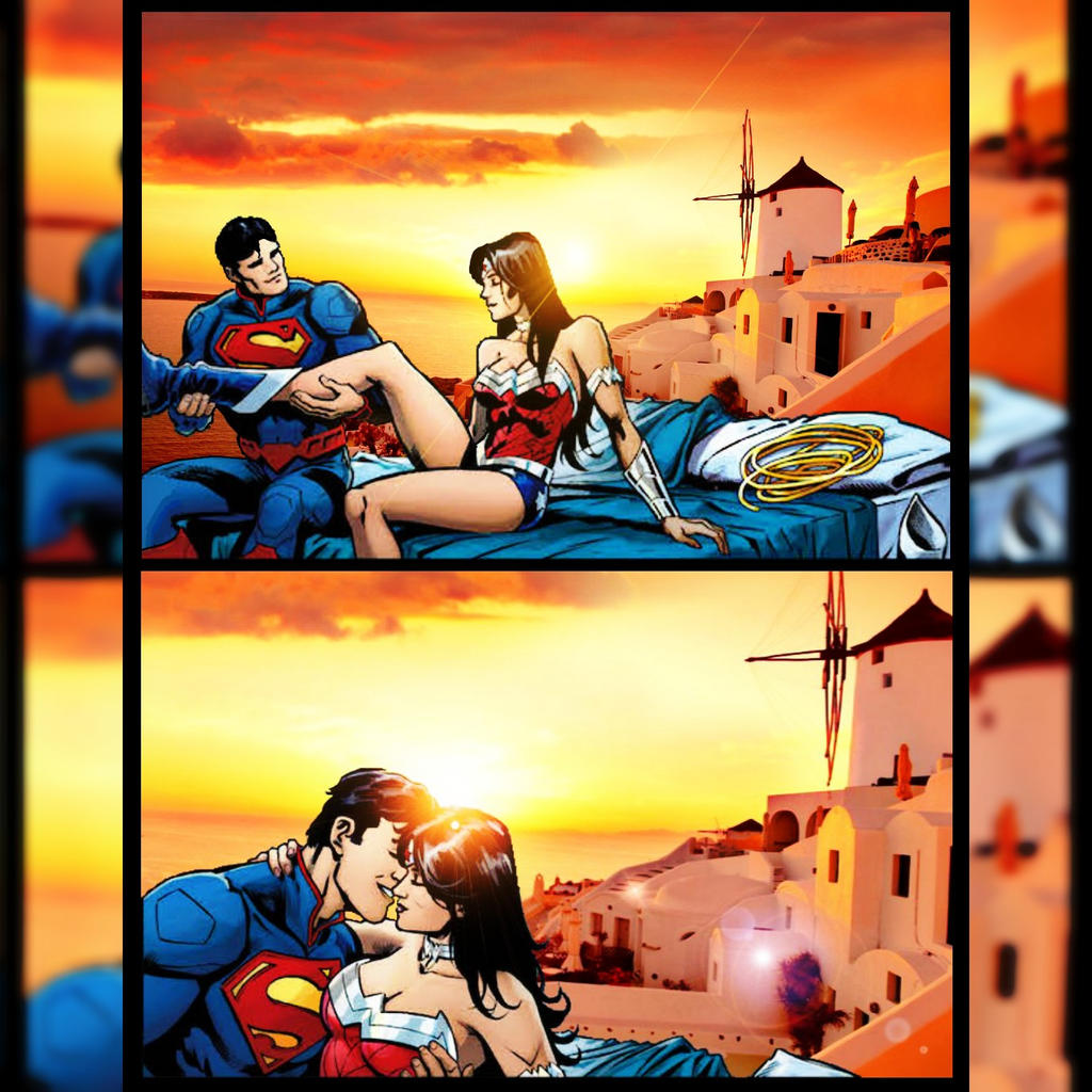 Superman and wonder woman