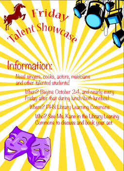 Talent Show Poster