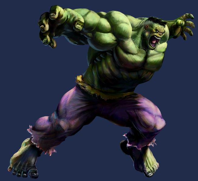MvC2 Hulk by joverine on DeviantArt
