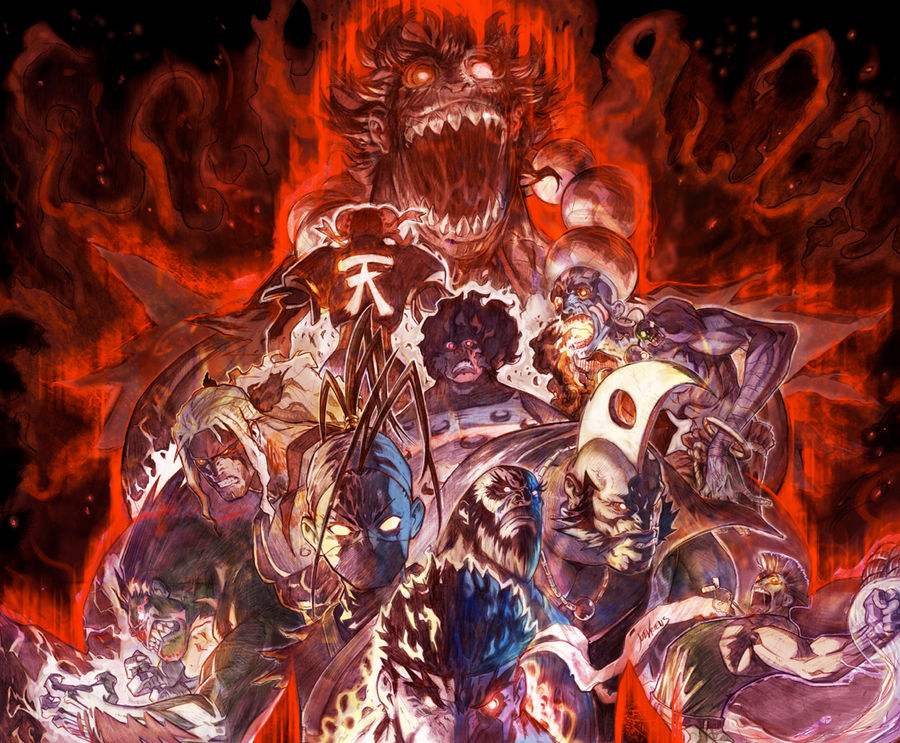 Art of Capcom2 colours by joverine on DeviantArt