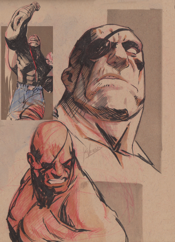 Sagat sketches