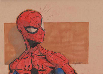 Spiderman Headsketch