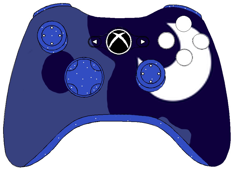 Xbox 360 controller design