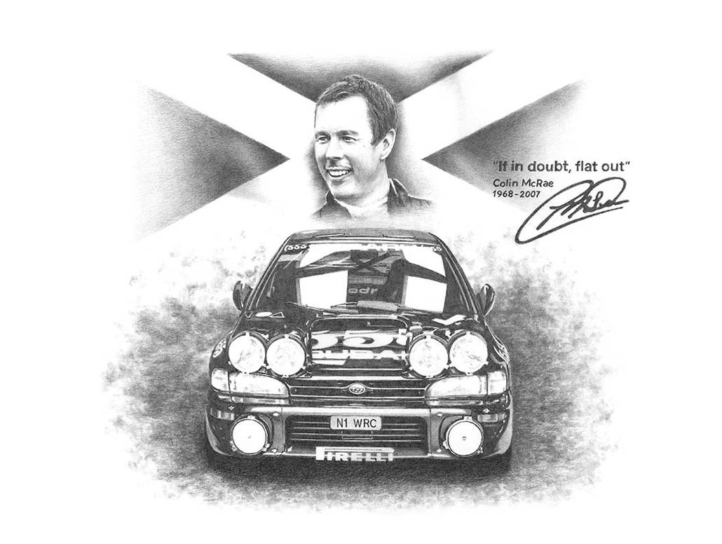 Colin McRae 2nd tribute drawing by M-Basinski-Drawings on DeviantArt