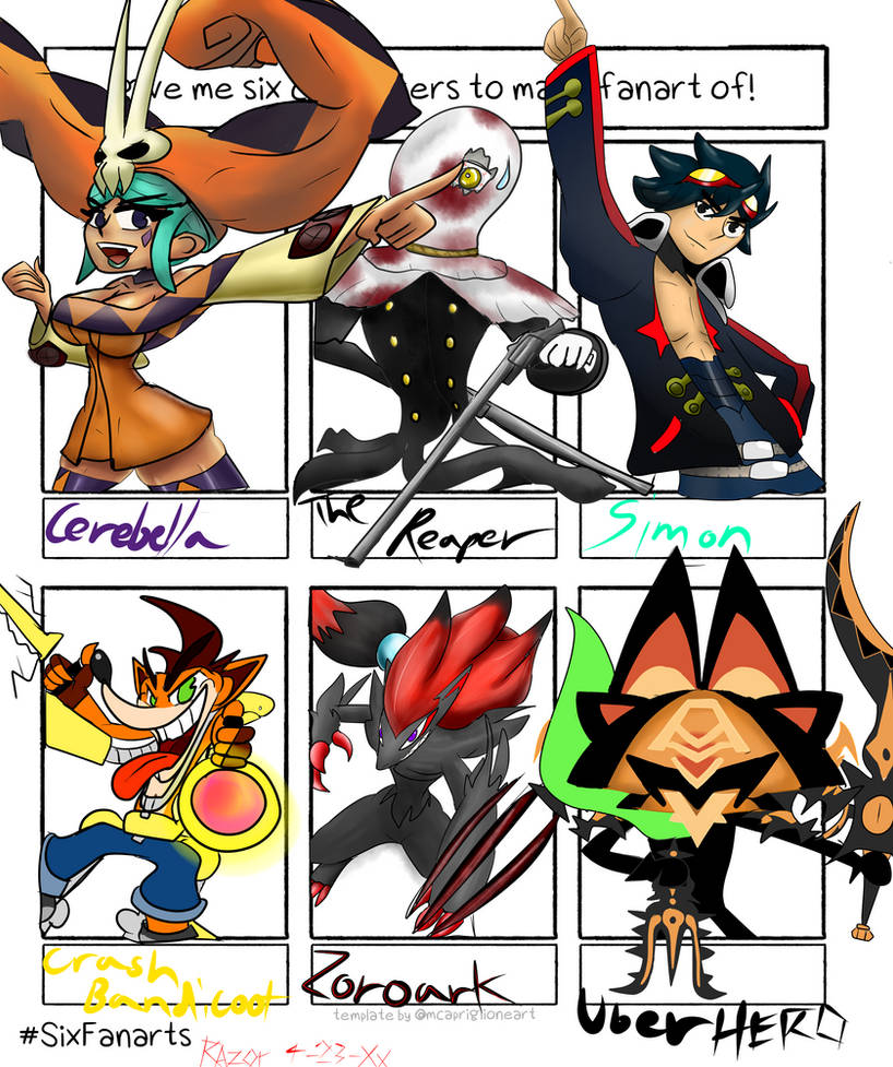 Custom Fancaps My 6 Fanarts by TheSpecktrickster on DeviantArt
