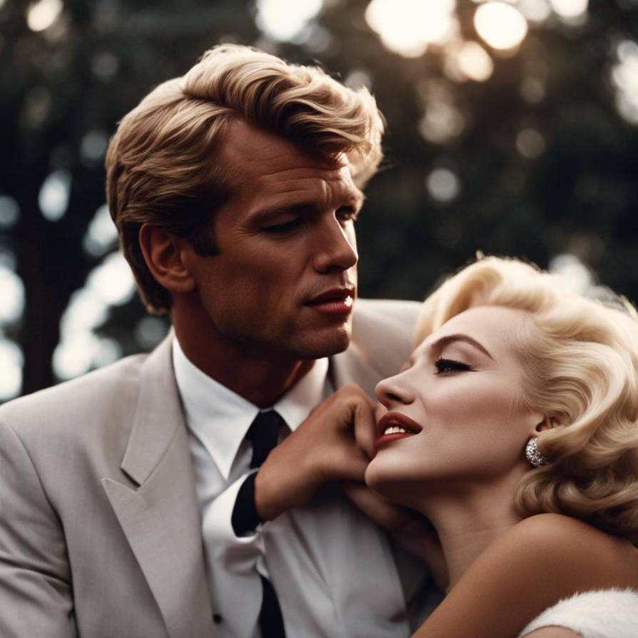 Marilyn Monroe And RFK 2 by creedjos on DeviantArt