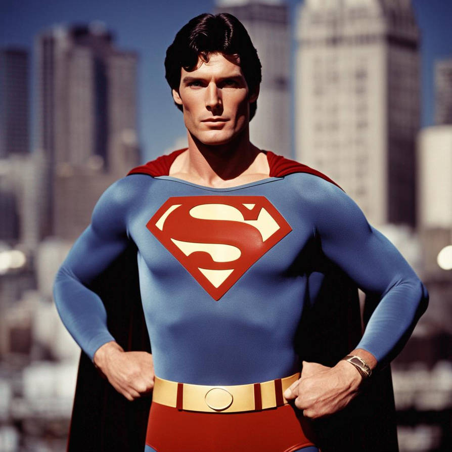 Christopher Reeve As Superman 1978 by creedjos on DeviantArt