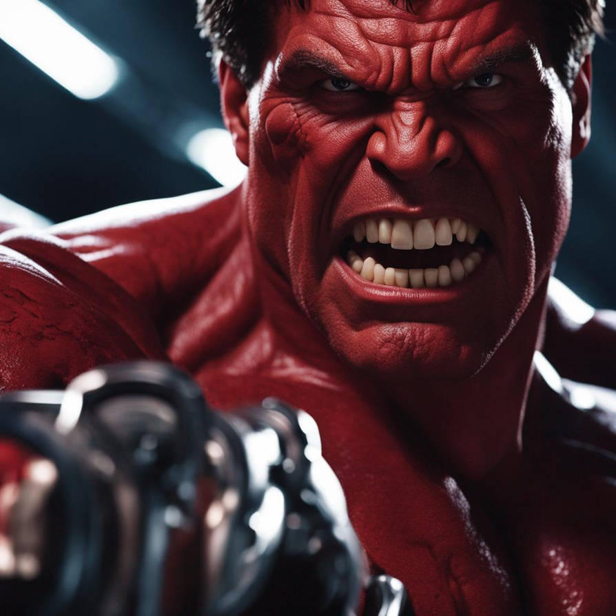 Red Hulk Rampage by creedjos on DeviantArt