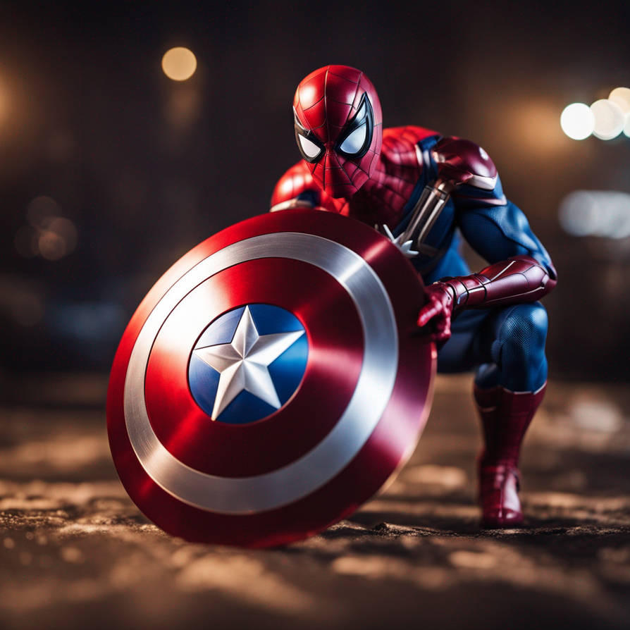 Java Spider Man Shield Spidey Cap's Shield 3 by creedjos on DeviantArt