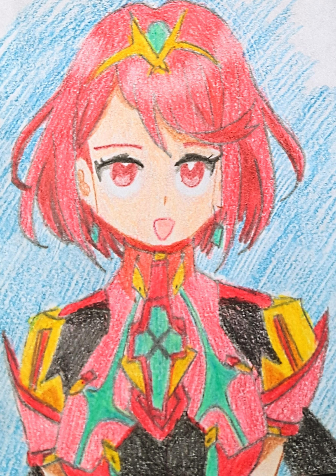 Pyra Possession Pyra- Xenoblade 2 by Nemuri01 on DeviantArt