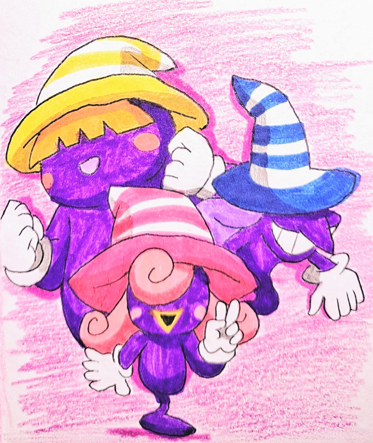 Shadow Sirens The Shadow Sirens- Paper Mario by Nemuri01 on DeviantArt